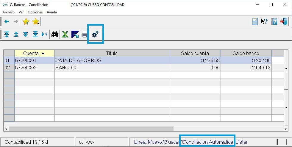 Conciliación bancaria