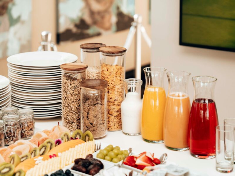 ideas para buffet desayuno hotel