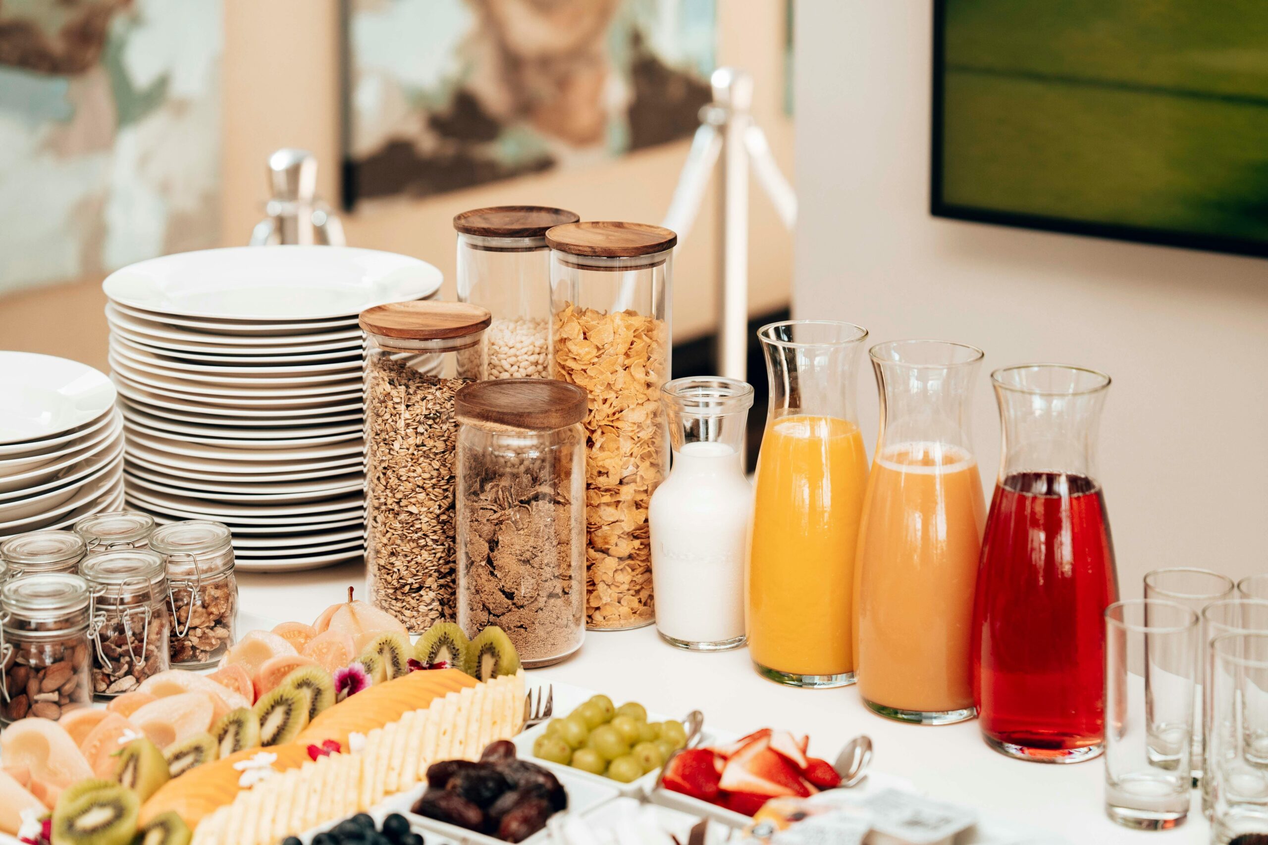 ideas para buffet desayuno hotel